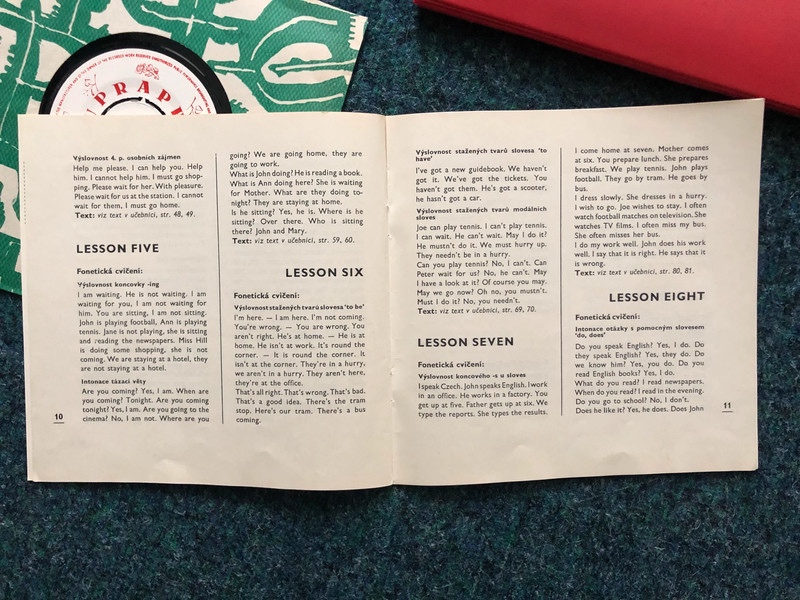 Angličtina pro samouky na deskách r. 1967 - 5