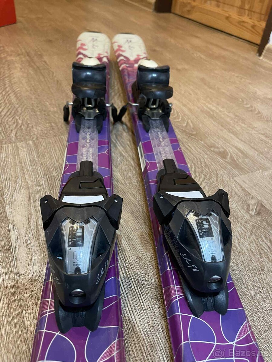 Dámské Lyže Elan ZEST PURPLE QT + ELW 9.0, 142 cm - 5
