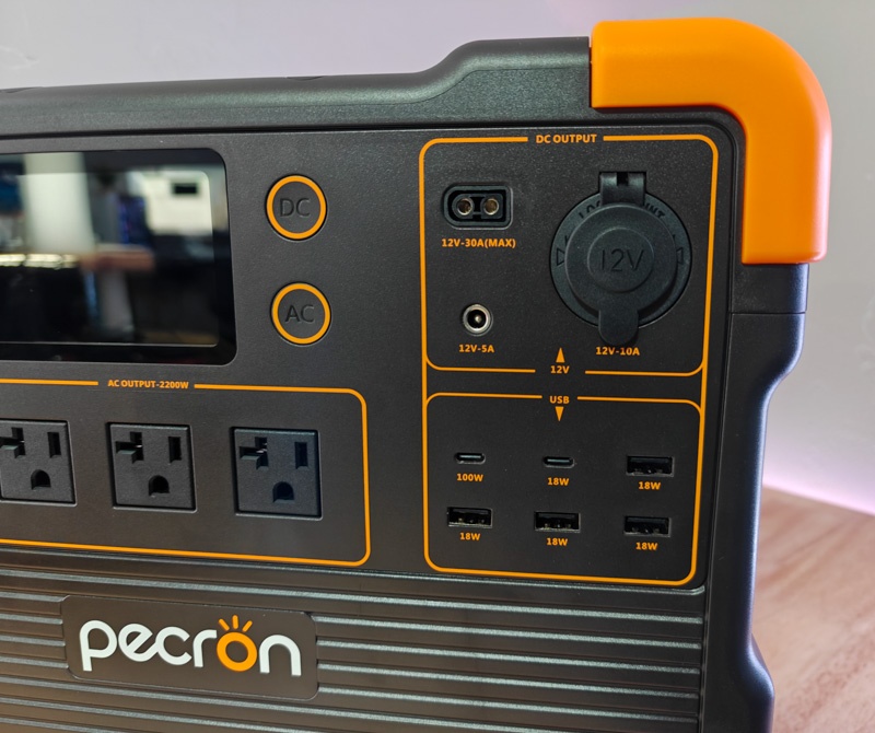 Nabíjecí stanice Pecron E1500LFP - 1536Wh, 2200W - 5