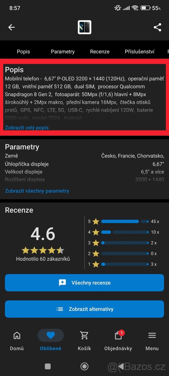 Poco F6 PRO 12/512 - záruka, top stav - 5