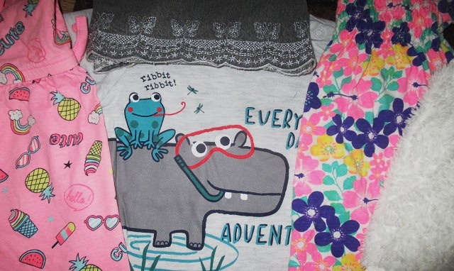 Dívčí balík oblečení, vel. od 62/86 - 5