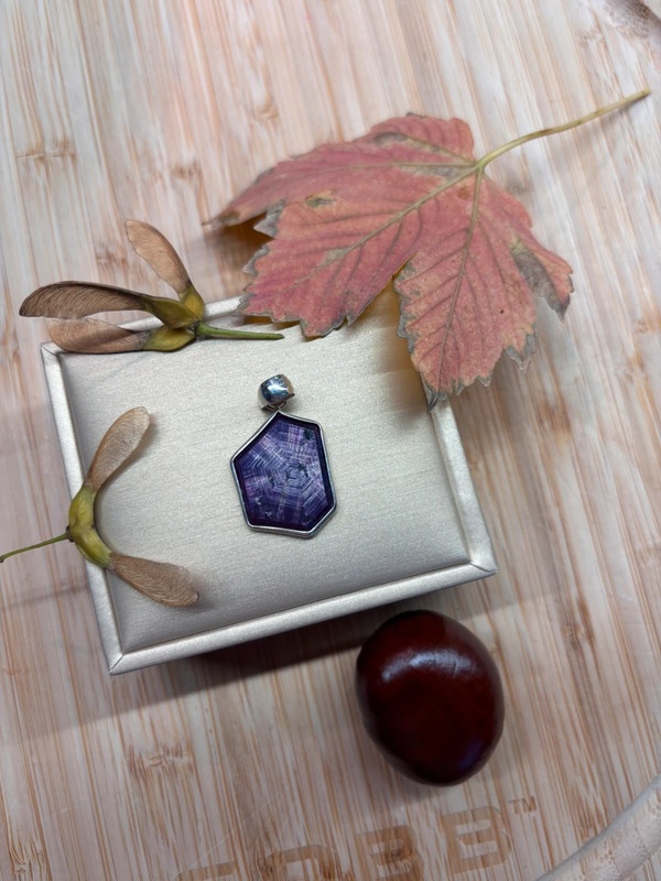 Rubín - Raritní přírodní rubín trapiche - hvězda - 5