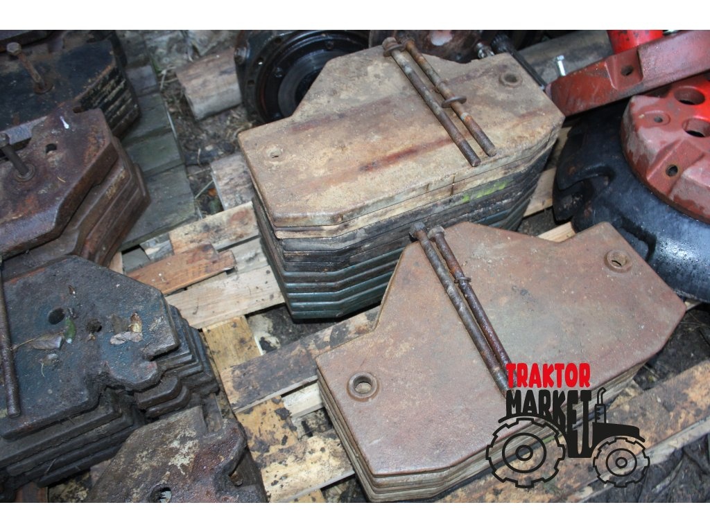 Zetor Crystal závaží přední a zadní do kol - 5