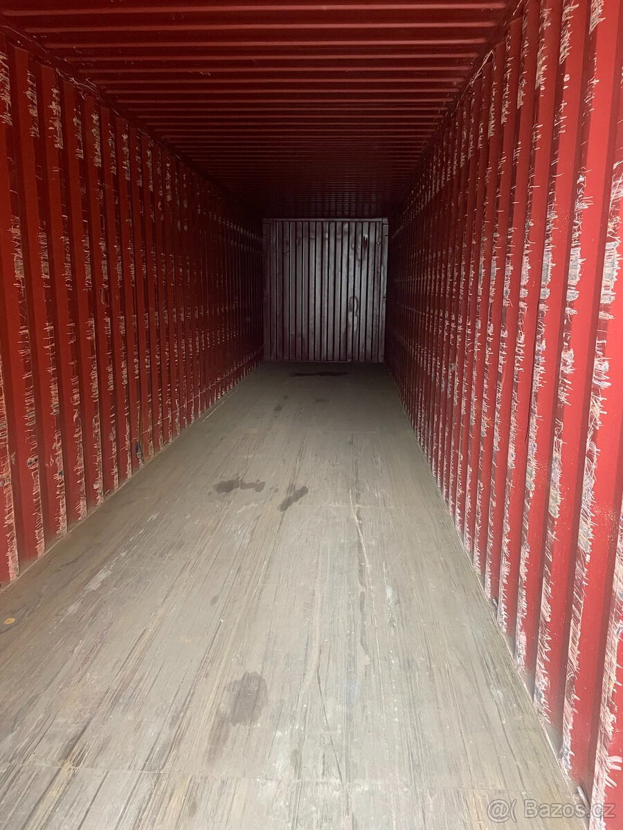 Skladový ISO lodní kontejner 40ft (12m) SKLADEM Brno 5 let - 5