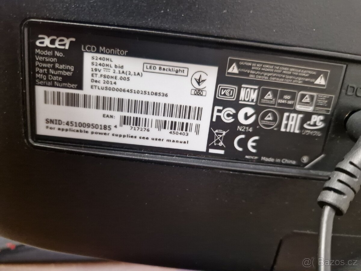 Monitor Acer - 5
