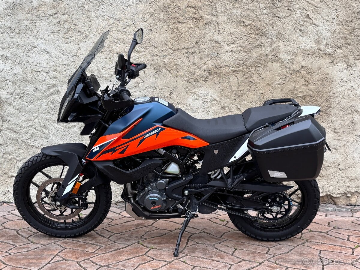 KTM 390 Adventrue 2023, najeto 8785km
