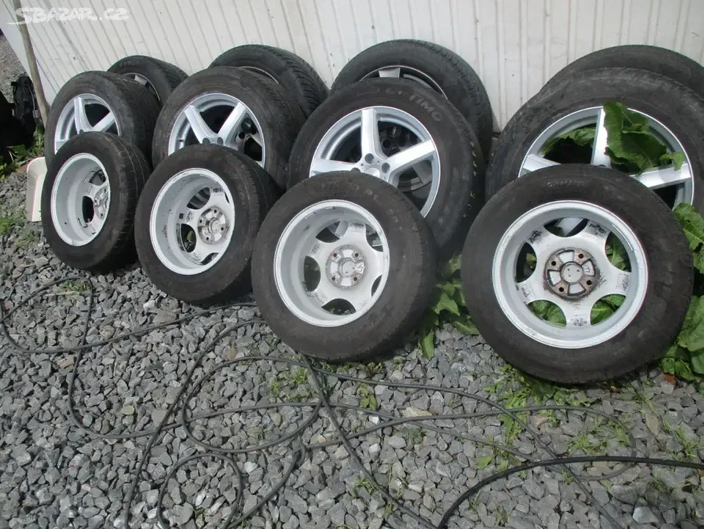 ALU kola PEUGEOT 4x108 5,5x14 s pneu 175/70 R14 - 5