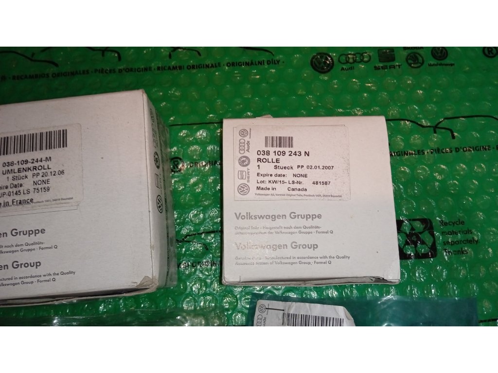 rozvodová sada VW pro motory 1.9TDi, 1.9SDi 038198119E - 5