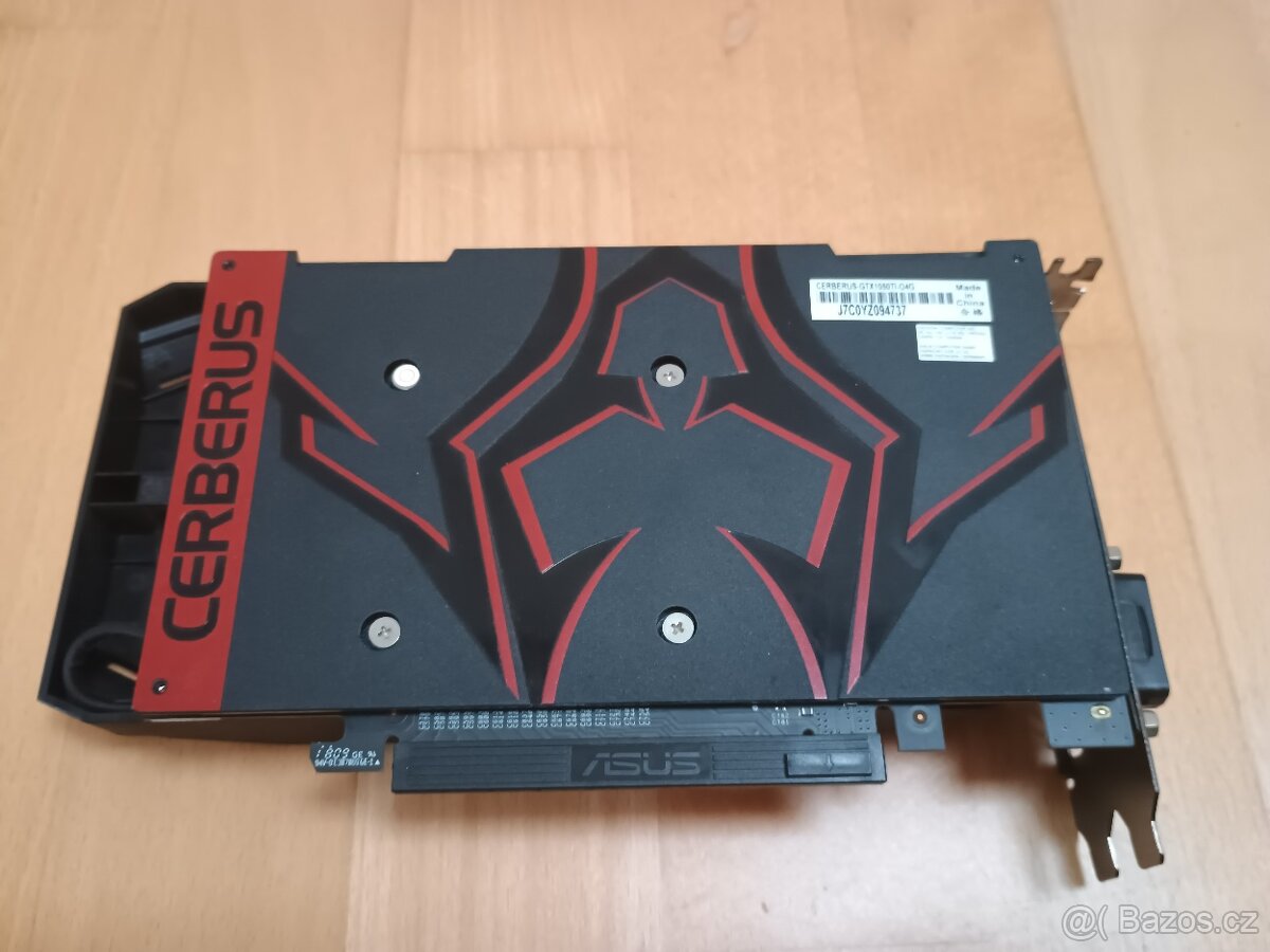 Grafická karta ASUS CERBERUS GeForce GTX 1050TI O4G - 5