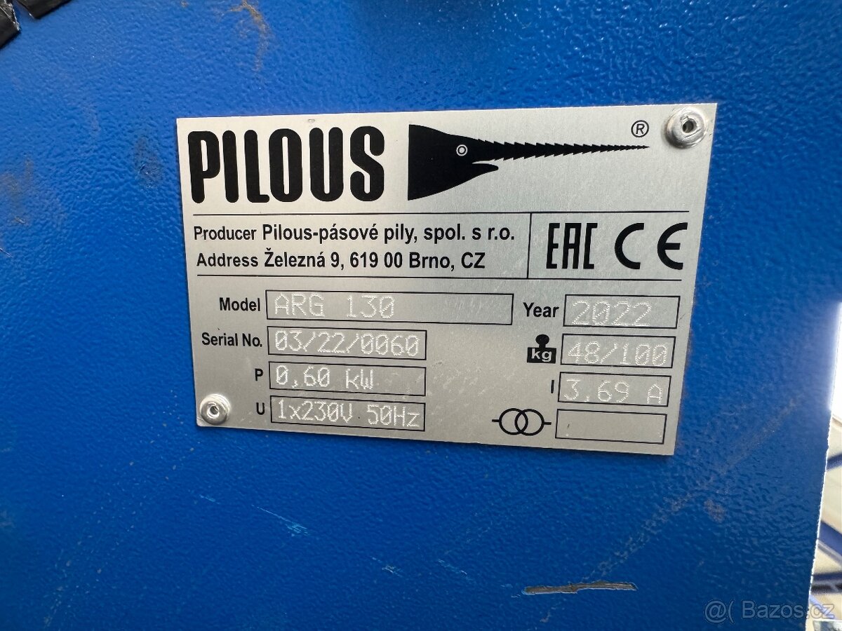 Pásová pila Pilous ARG 130 - 5