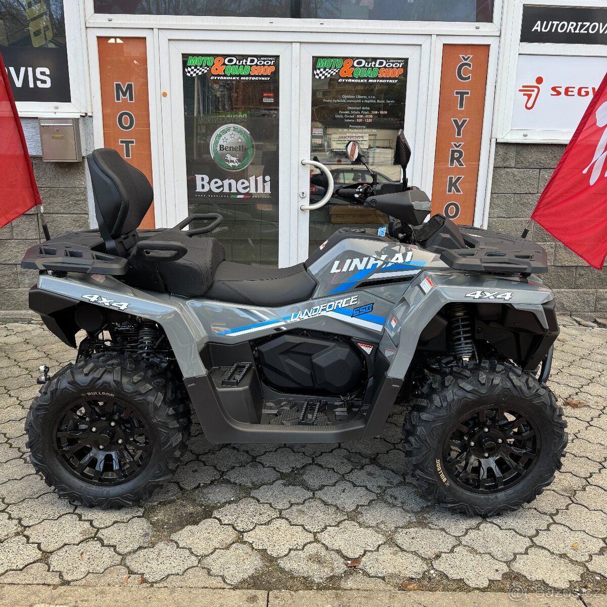 Linhai Landforce 650L EPS 4x4, tovární záruka 2 roky,66 km