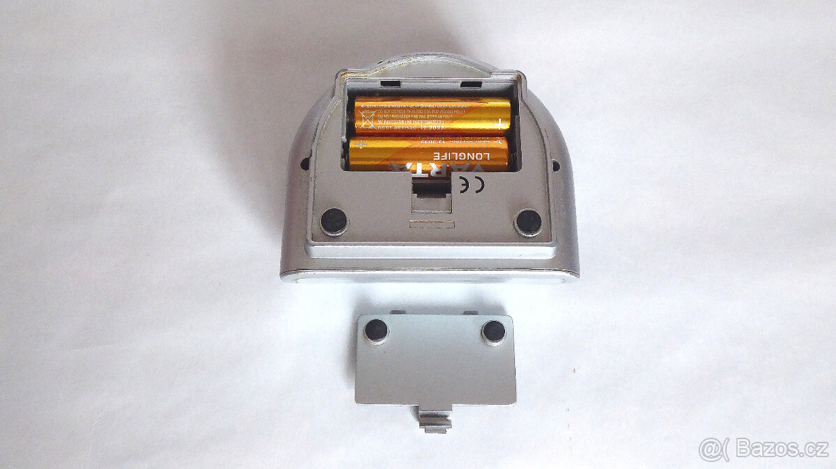 B140_ Digitální budík, 2x baterie AA - 5