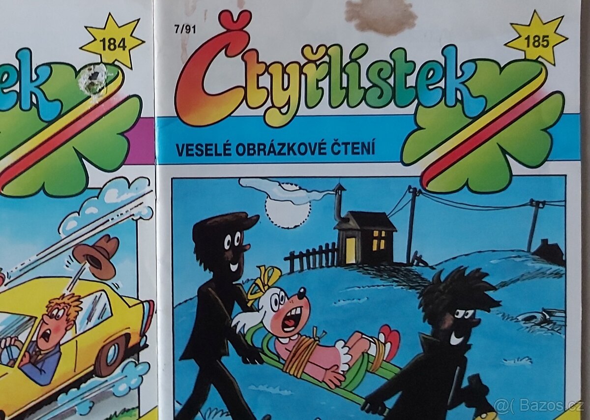 ČTYŘLÍSTEK - KOMPLETNÍ ROČNÍK 1991 - 5