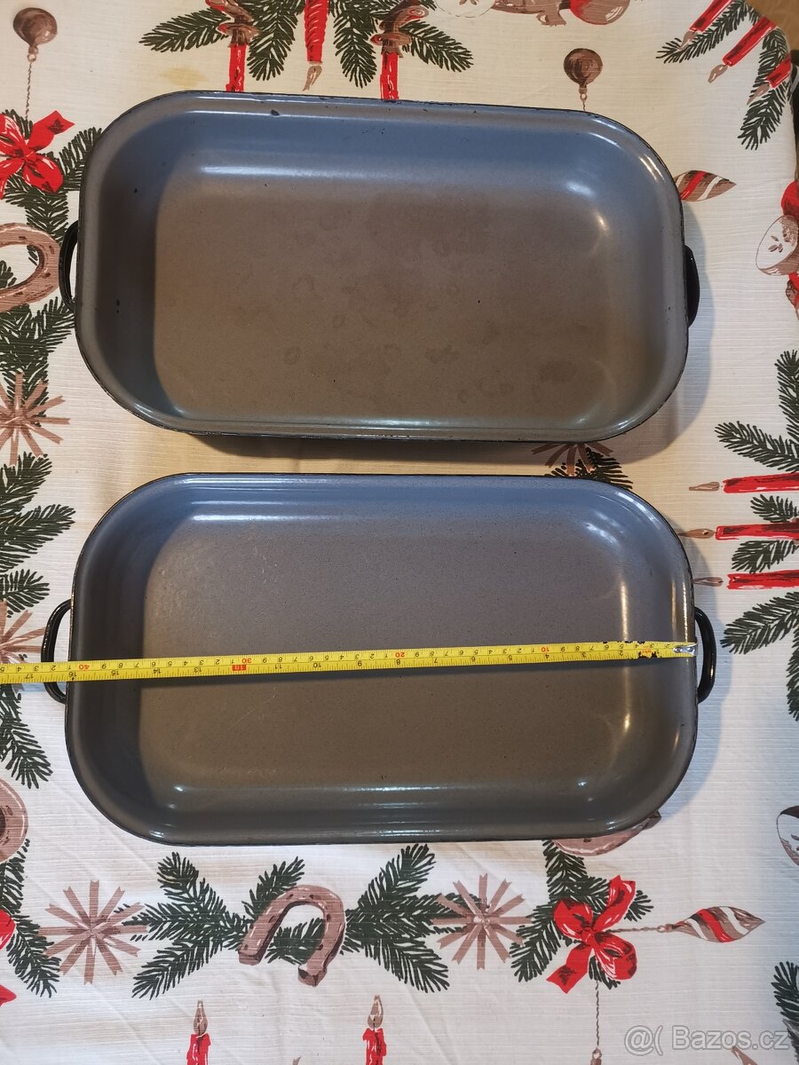 Smaltované pekáče, brutvany - 5