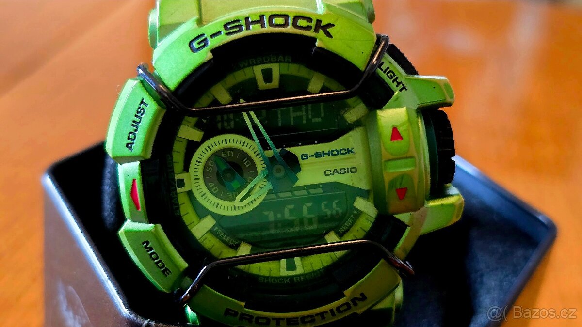 Hodinky Casio G-Shock green edition - 5
