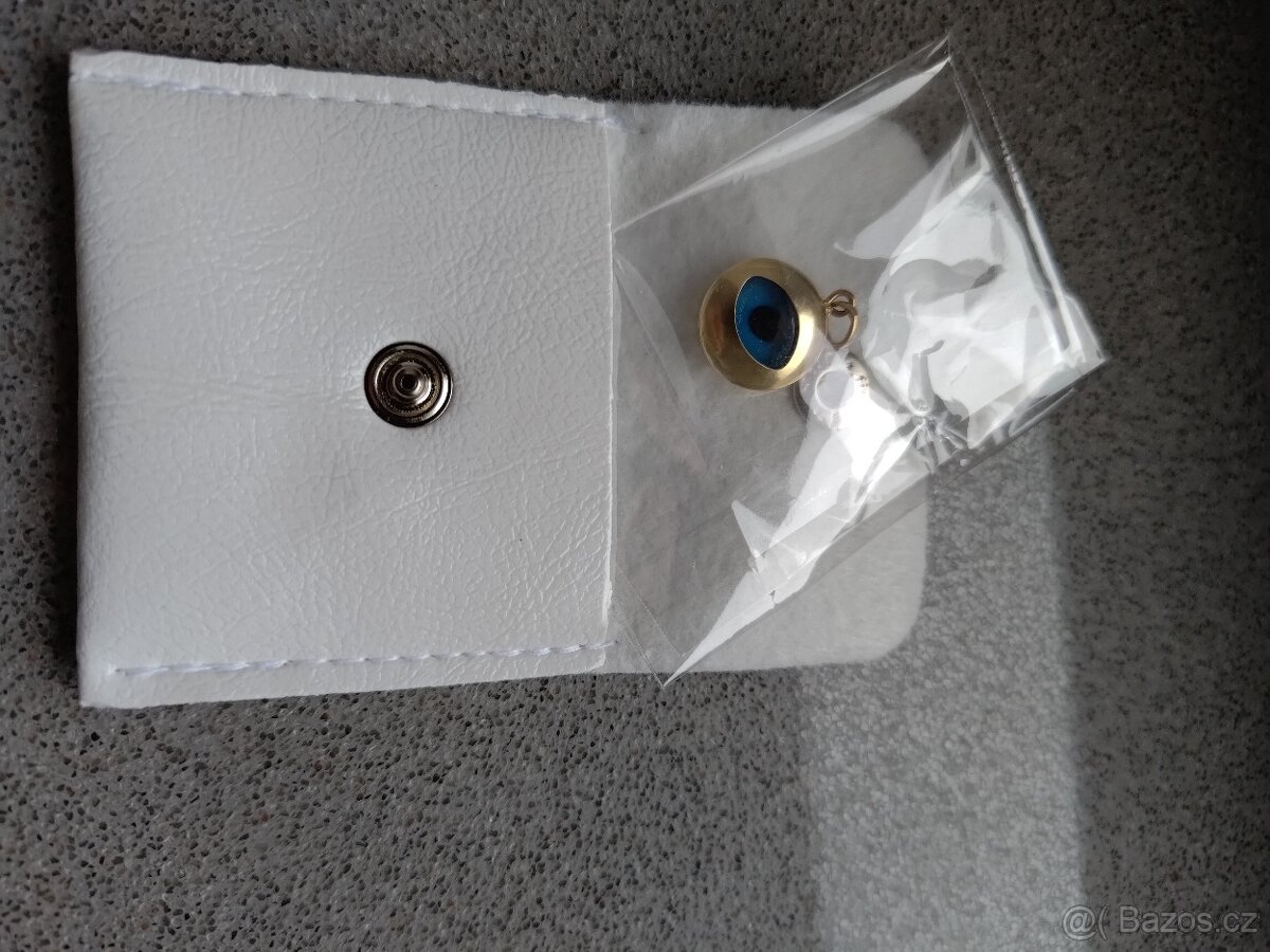 Zlatý přívěsek Nazar - 5