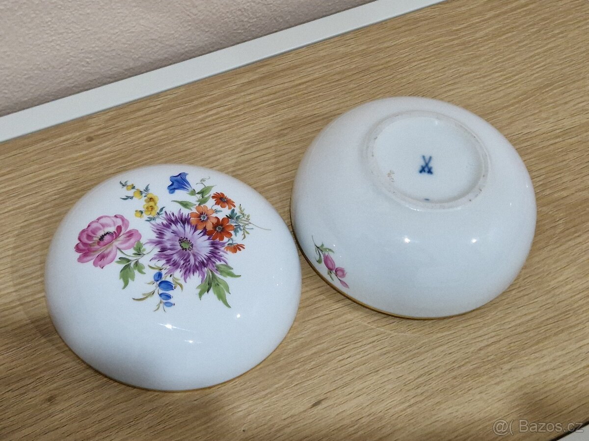 Velká šperkovnice Meissen - Míšeň - 5