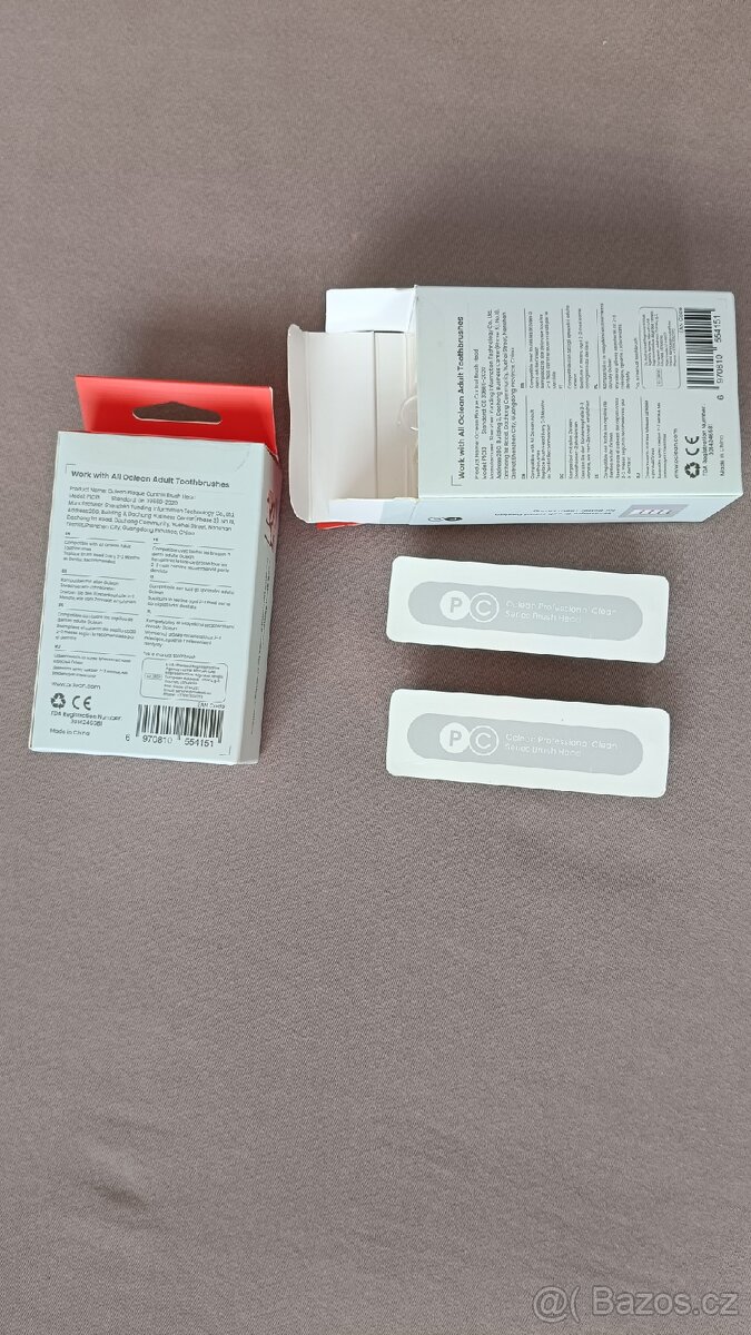 Náhradní hlavice Oclean Professional Clean – 4 ks - 5