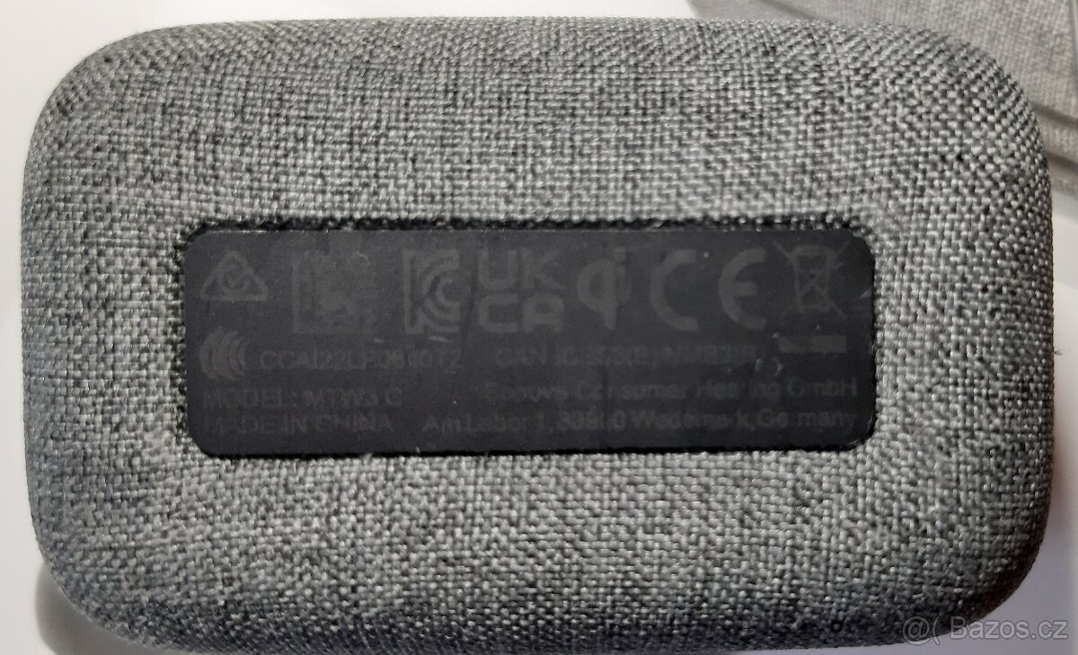 Sluchátka Sennheiser Momentum TW 3 - závada v dobíjení - 5