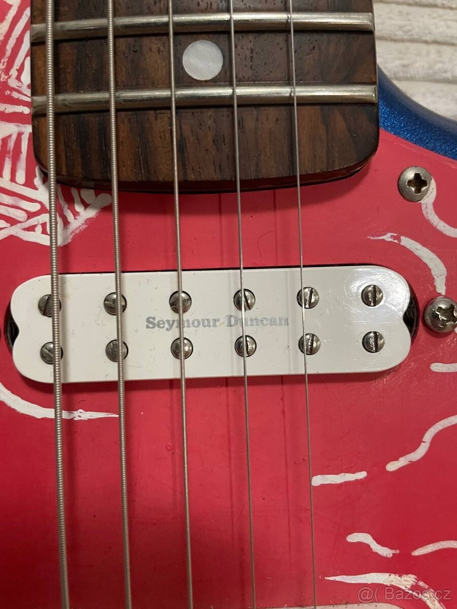 Elektrická kytara SX vintage series / snímače Seymour Duncan - 5