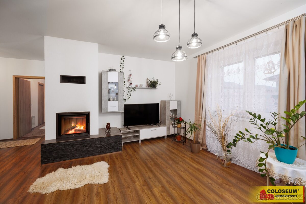 Břežany u Znojma, RD 4+kk, dřevostavba, terasa, zahrada, krb - 5