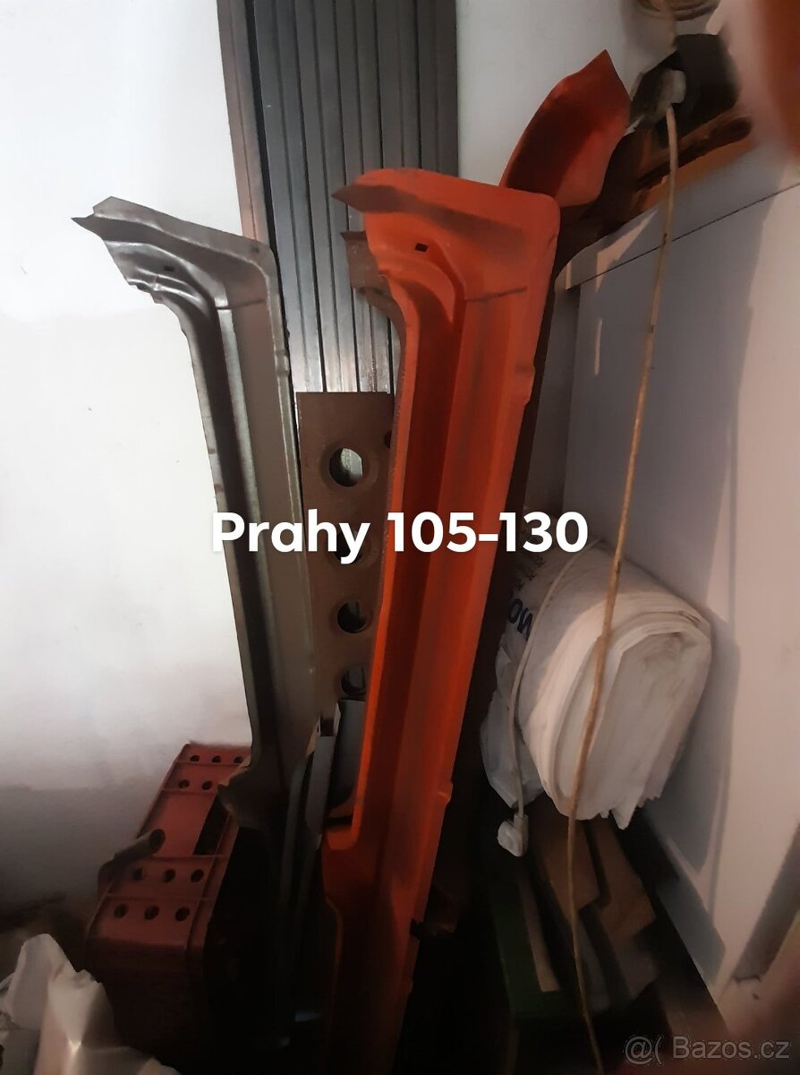 Škoda 105 120M 130M plechy - blatníky, ČELO, PRAHY - 5