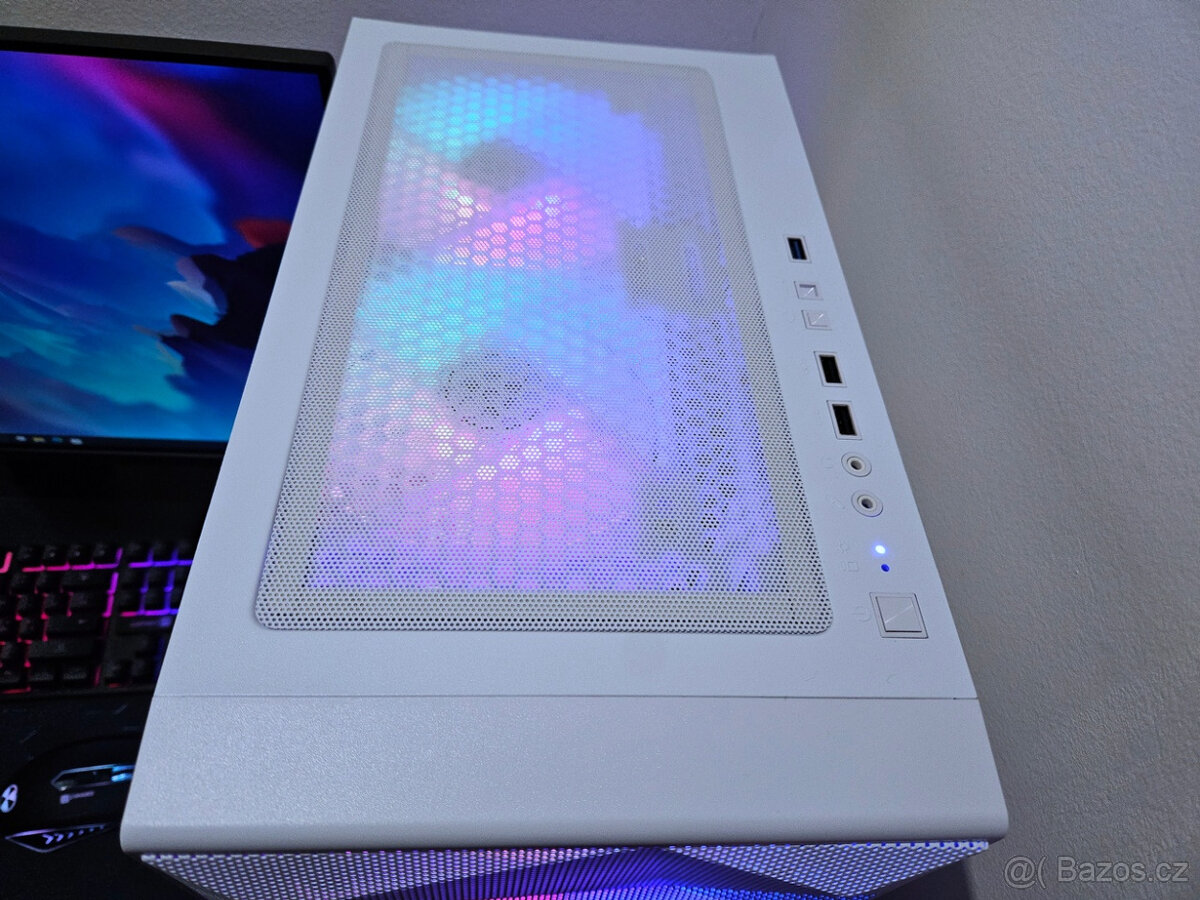 🔥Herní PC i5|RX580|16GB DDR4|SSD|6xRGB|WiFi+BT|W11 - 5