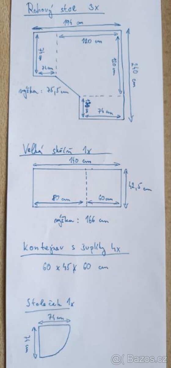 Kancelářské stoly, kancelářský nábytek - 5
