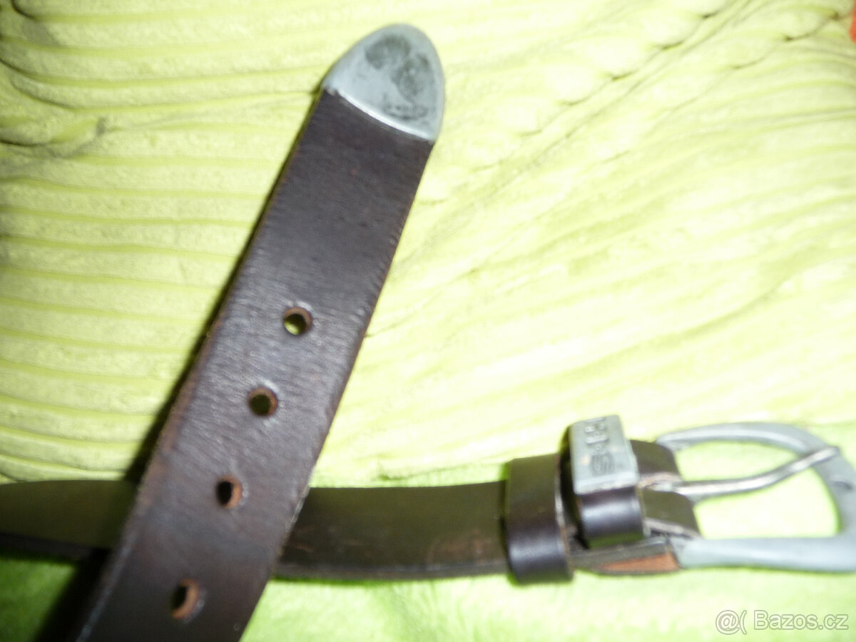 RETRO - HIS kožený opasek dámský - 5