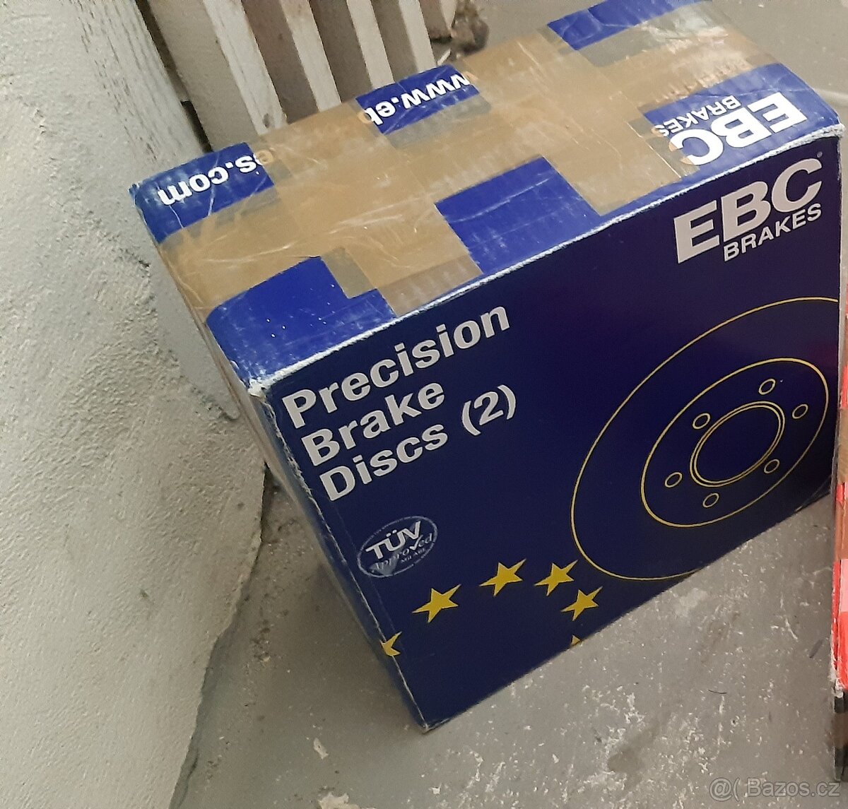 Prodám nové zadní brzdové kotouče EBC - 5