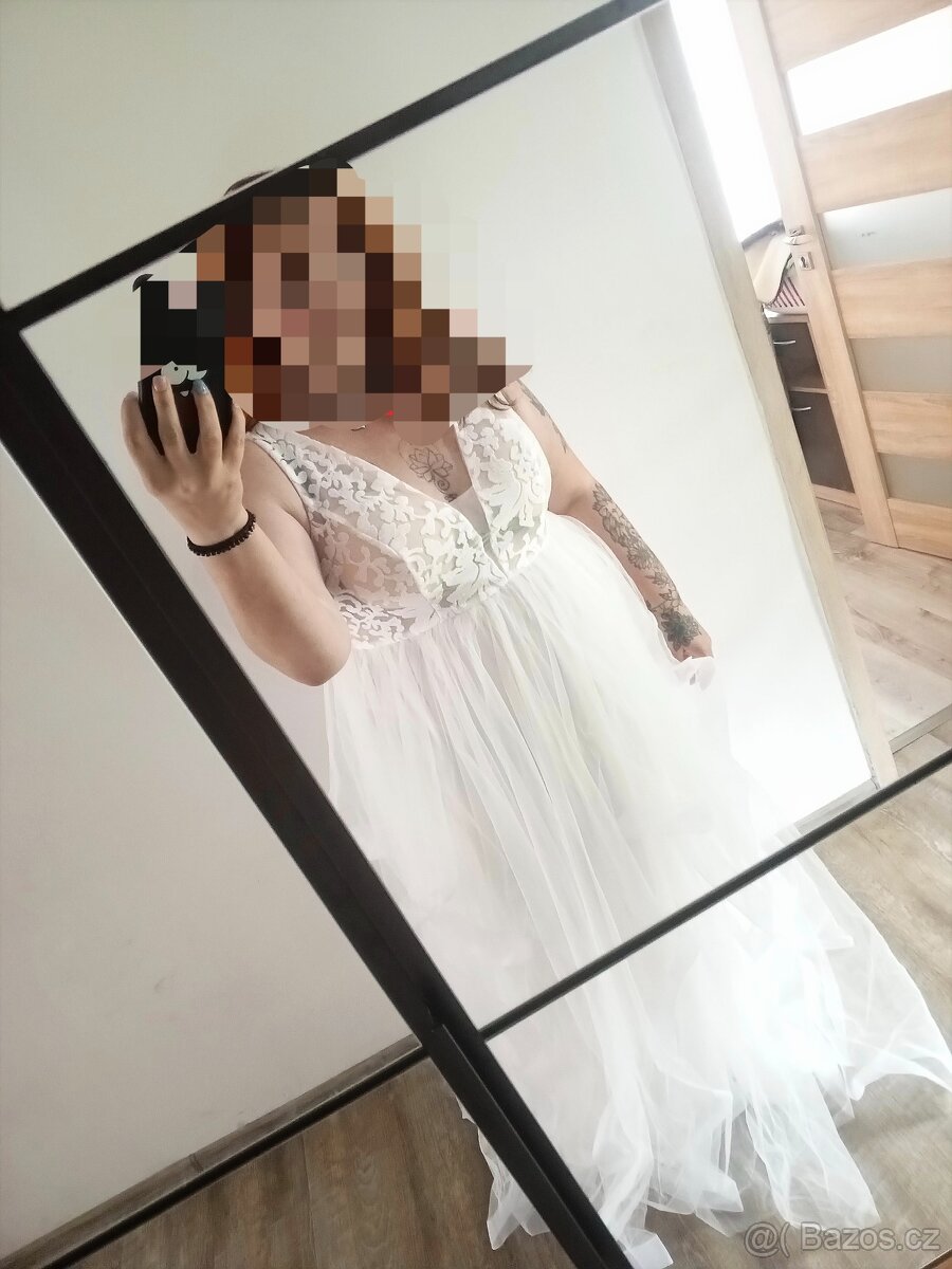 Krásné svatební šaty - 5