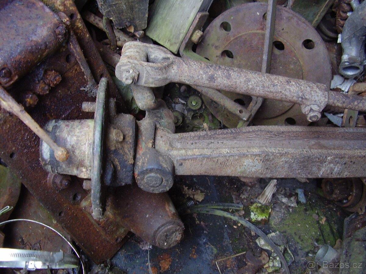 Prodám přední nápravu a díly Zetor 15 - 5