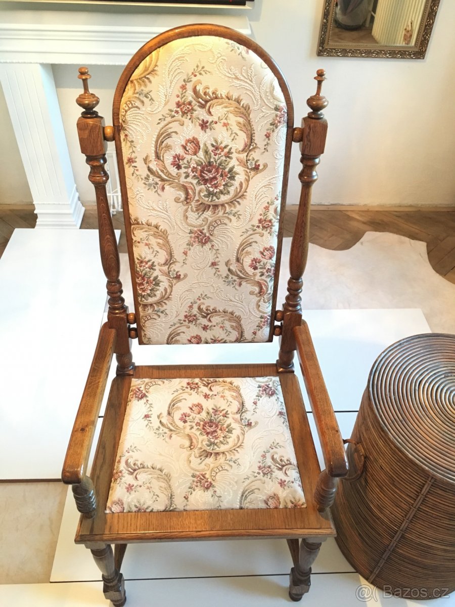 Křeslo / Židle - NOVÉ - sběratelský kousek Vhodná investice - 5