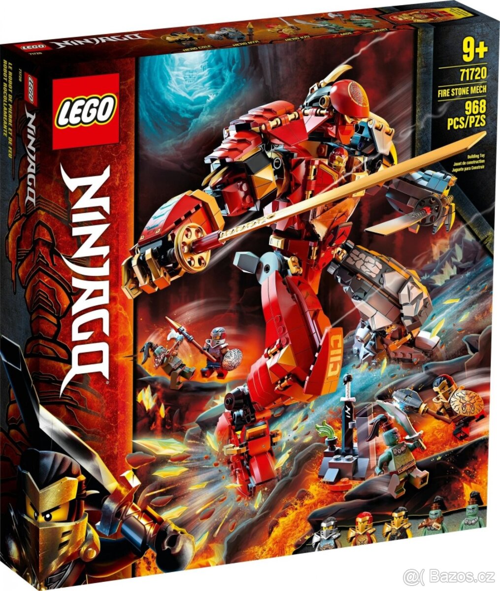 LEGO NINJAGO 71720 Robot ohně a kamene - 5