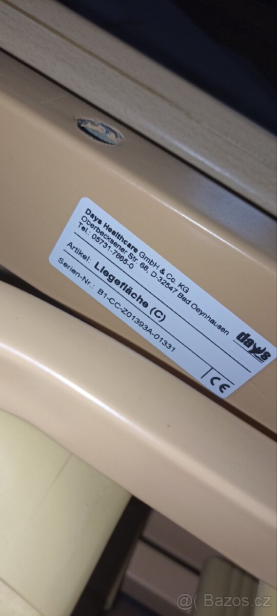 Elektrické polohovací lůžko značky DAYS - 5