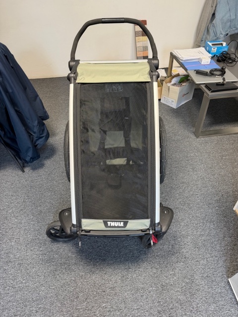 Thule Chariot Lite 1 Agave + bike set + kočárkový set + běže - 5