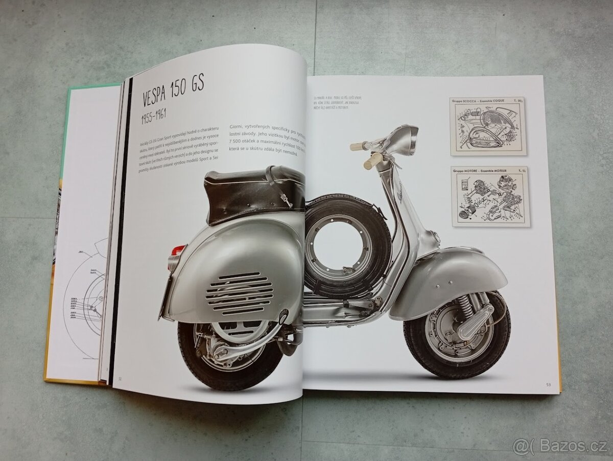 Vespa - kniha - encyklopedie - CZ - nová - doprava v ceně - 5