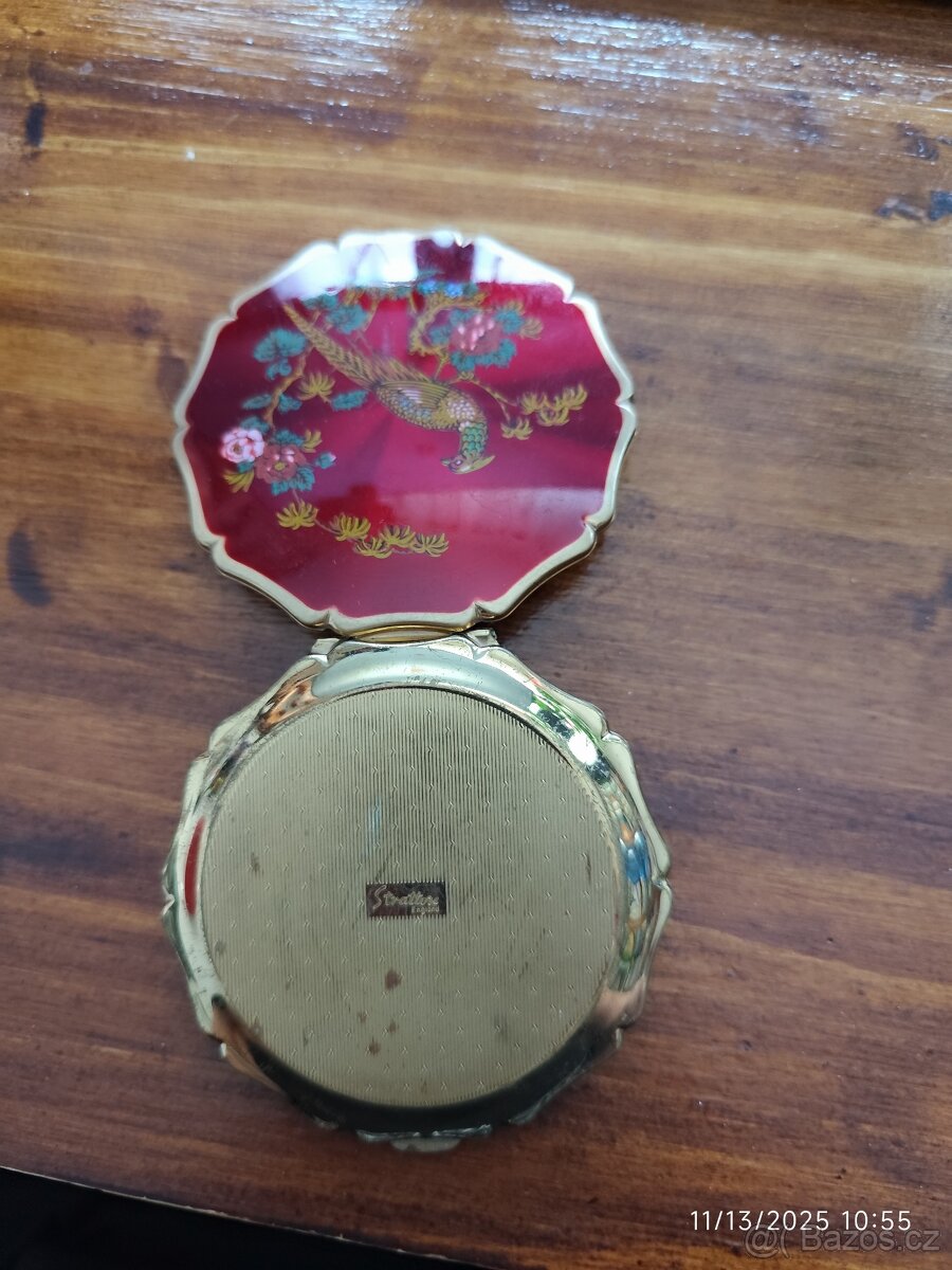Starozitna pudrenka zn. Stratton - England - 5