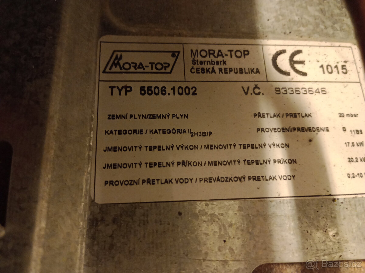 Průtokový ohřívač vody - karma - Mora -na ND - 5