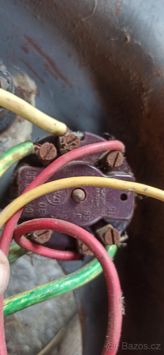 Tatra 57 A přístojová deska - 5