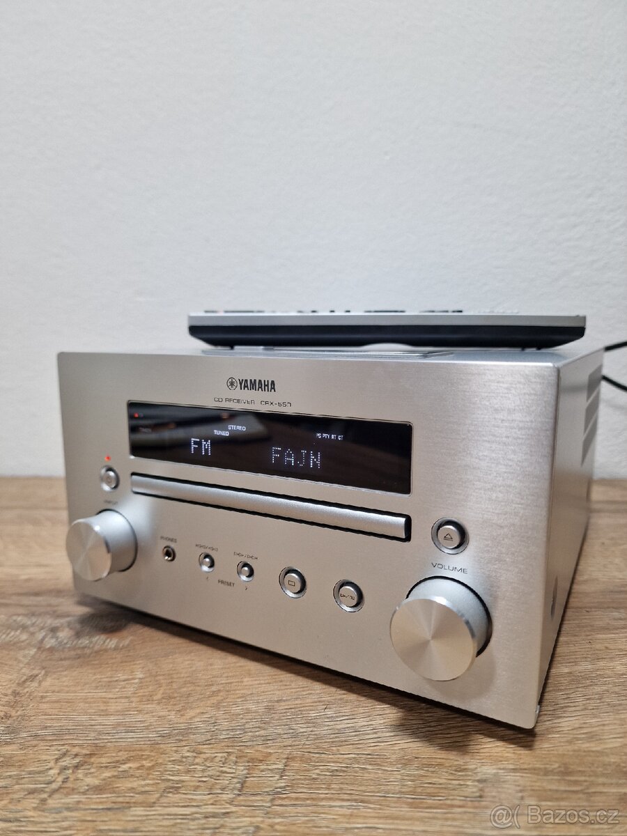 Mikrosystém Yamaha CRX 550 SILVER - 5