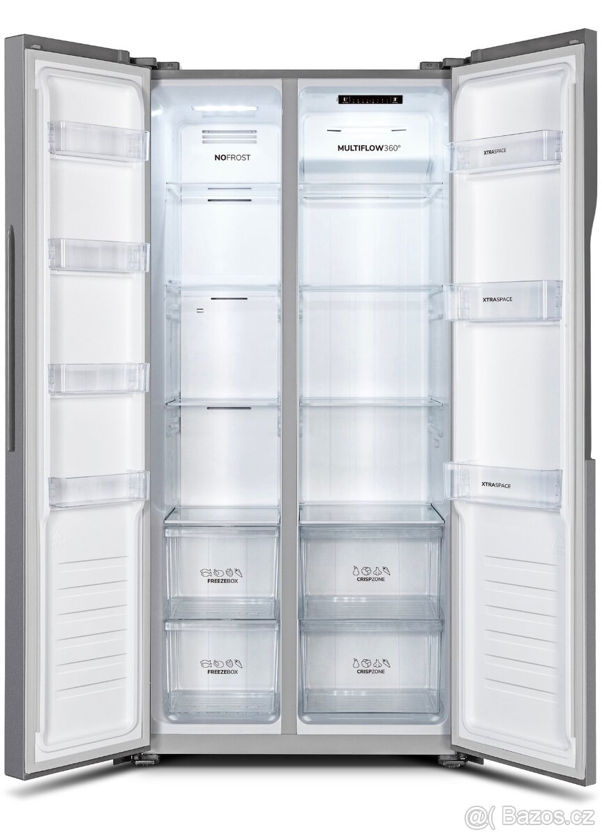 Americká lednice Gorenje NRS8182KX - 5