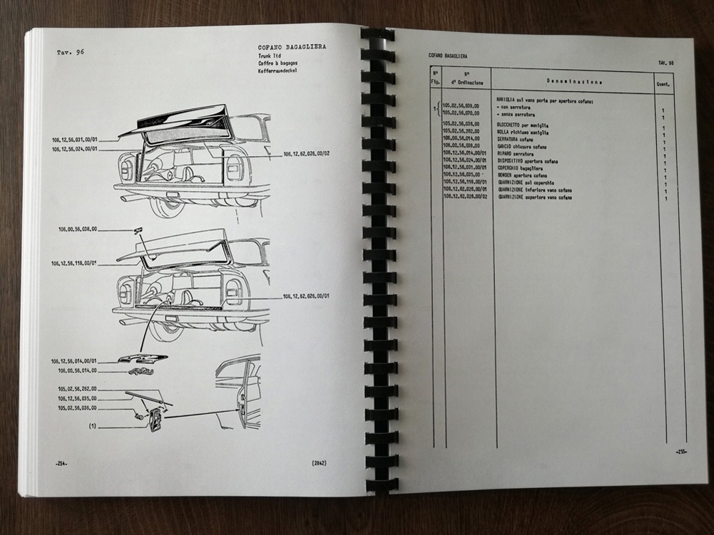 Katalog dílů Alfa Romeo 2600 SZ - 5