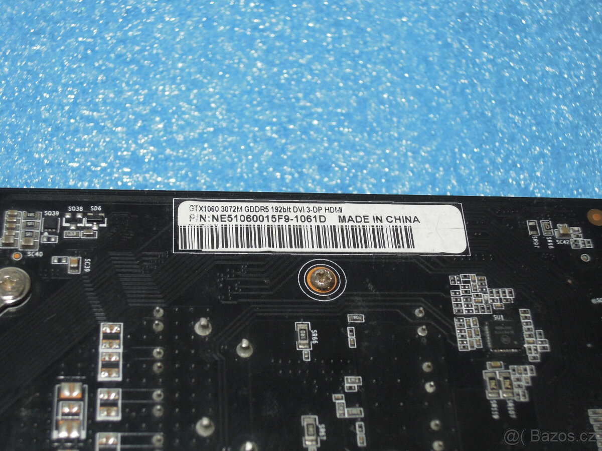 GAINWARD GeForce GTX 1060 3GB 192bit HDMI - 5