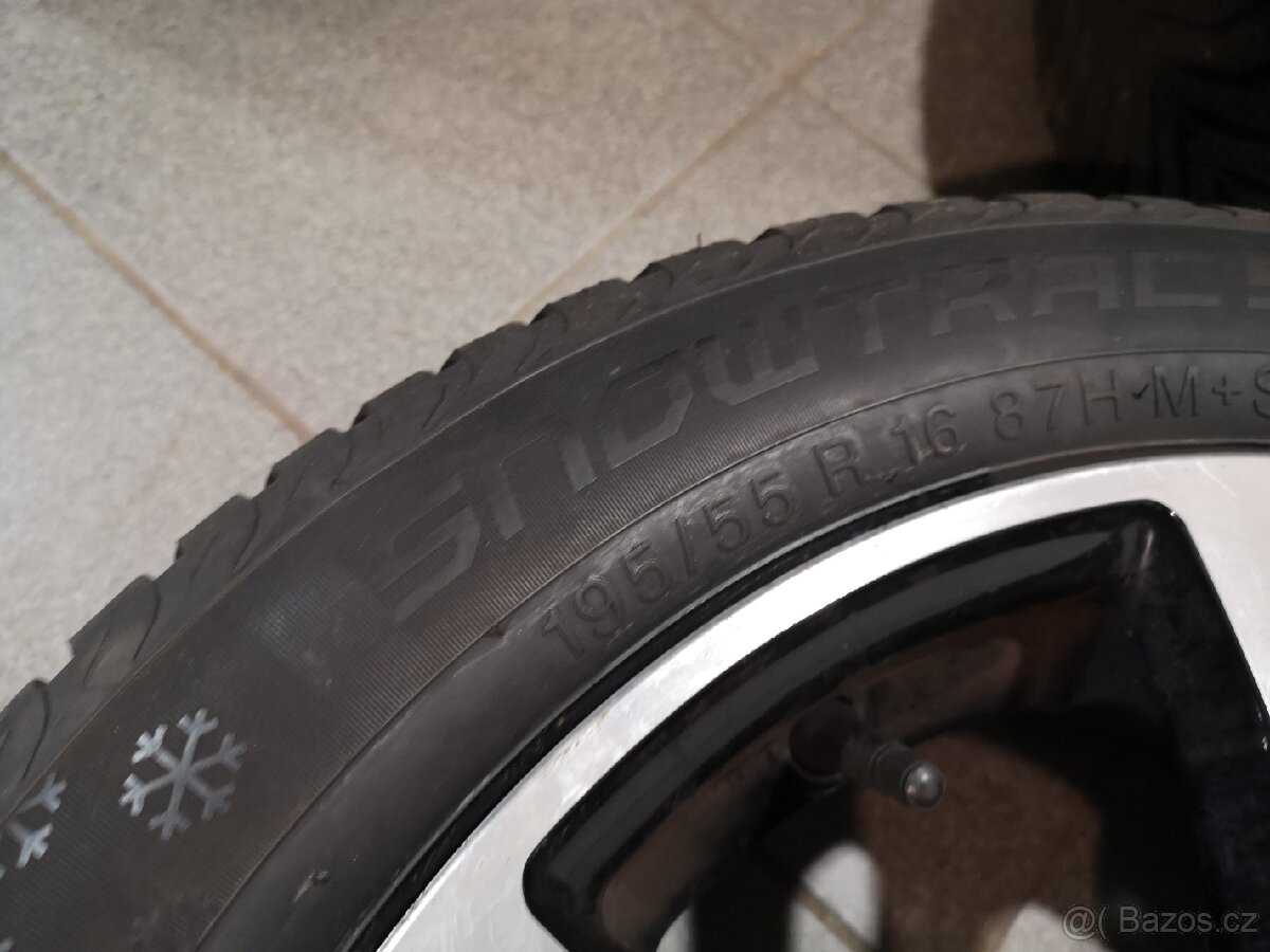 Dacia Dokker, Opel Corsa alu + zimní 195/55/16. - 5
