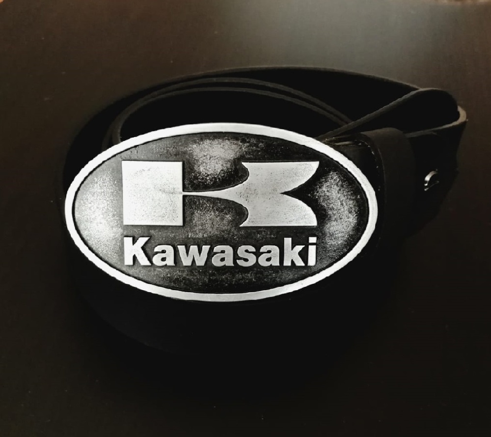 Kožený opasek s přezkou HARLEY DAVIDSON - nový, nepoužitý - 5