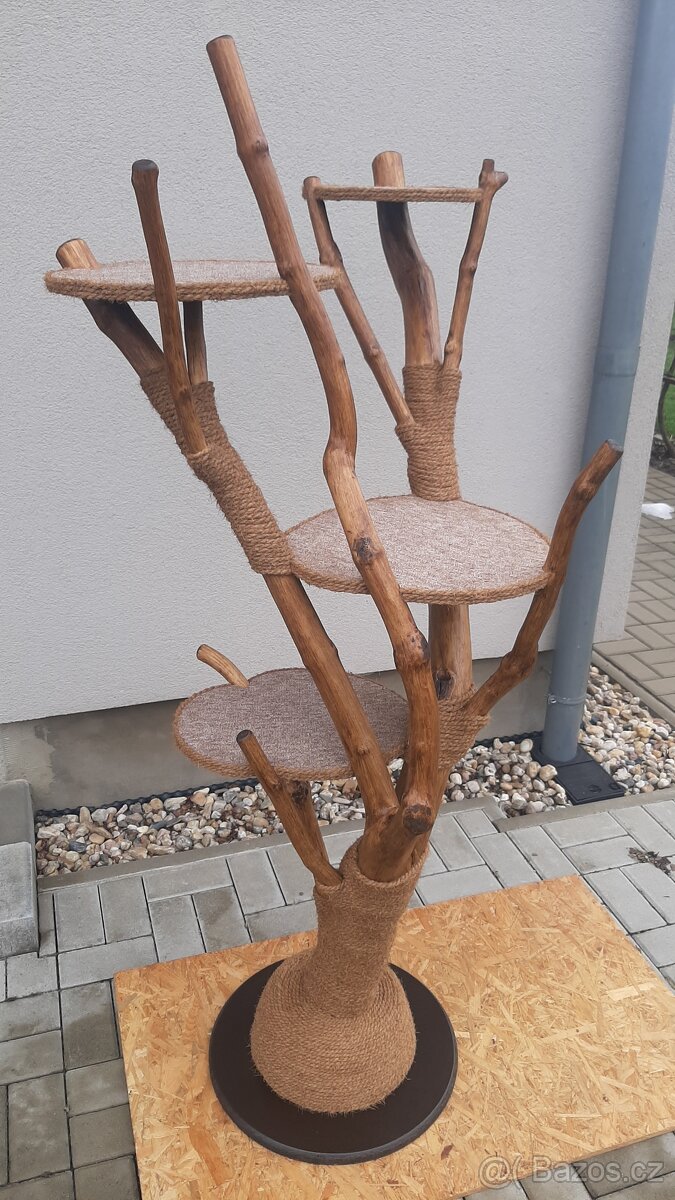 Kocici strom - škrabadlo pro kocky - 5