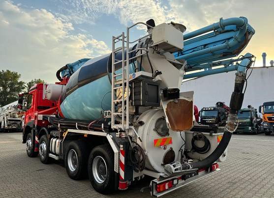 Mercedes-Benz Actros 3243 - domíchávač betonu s pumpou - 5
