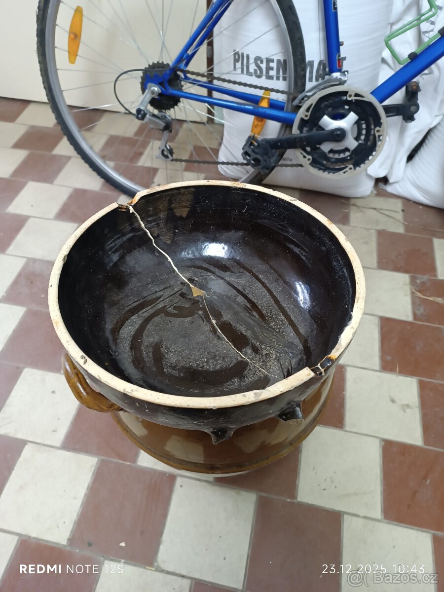 Zelák , keramický sud na zelí 30l - 5