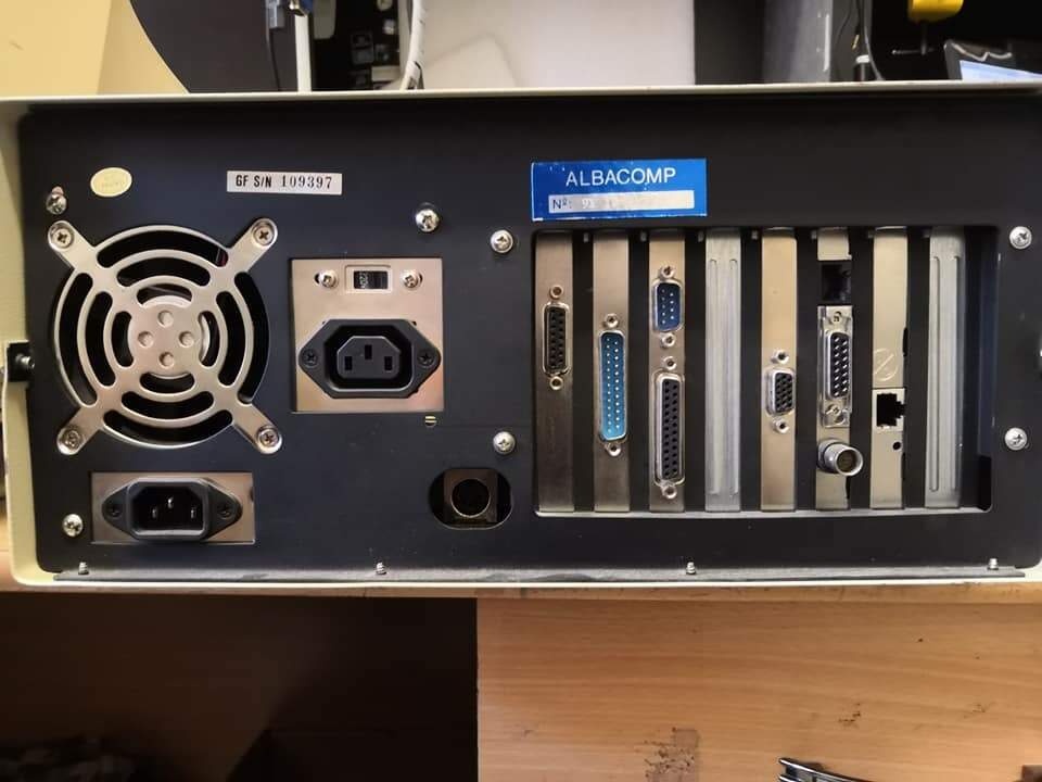 Historický PC Albacomp 386 DX - 5